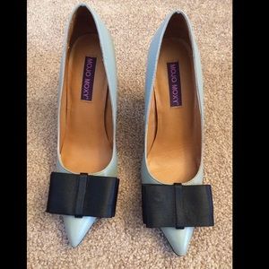 Women’s Mojo Moxy Grey Dress Pumps Heels Shoes 7.5